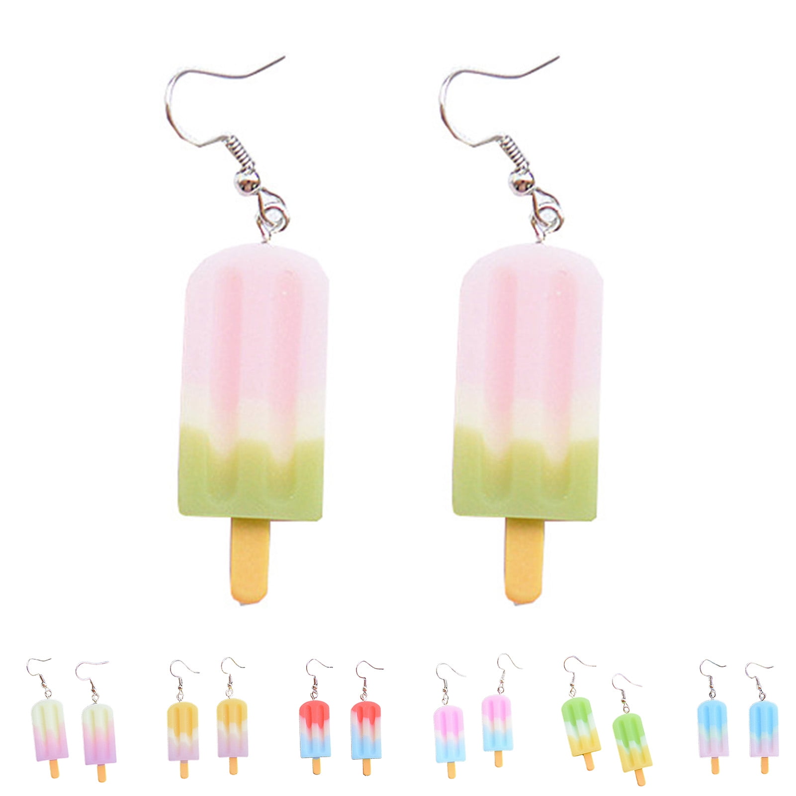 2023 New Funny Summer Ice Cream Cup Resin Earrings Women's Fashion Creative  Drink Jewelry Personality Birthday Gifts for Friend - AliExpress